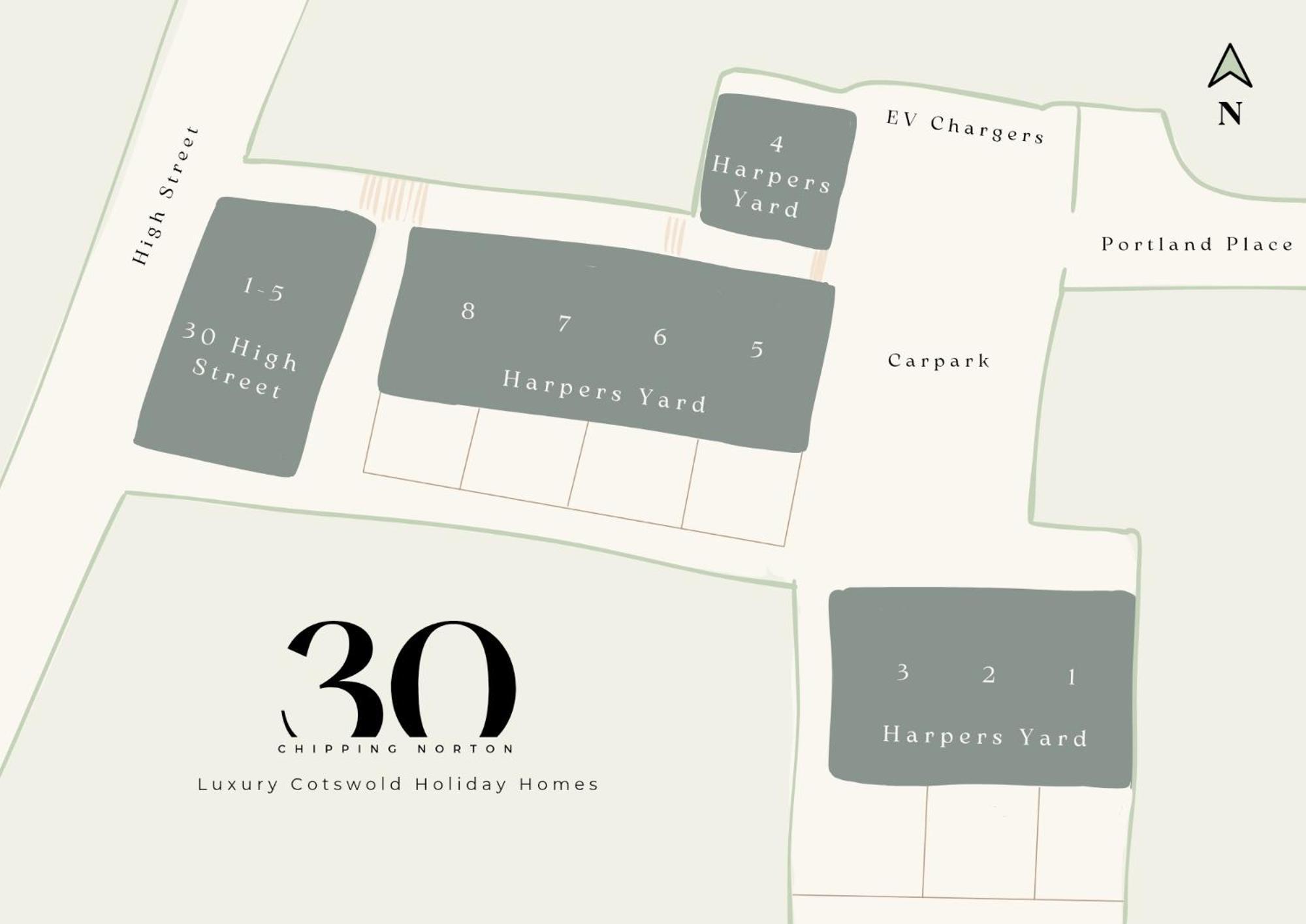 فيلا Harpers Yard - 30 تشيبينغ نورتون المظهر الخارجي الصورة